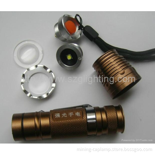 GL-F014 XPE 4W strong brightness led flashlight
